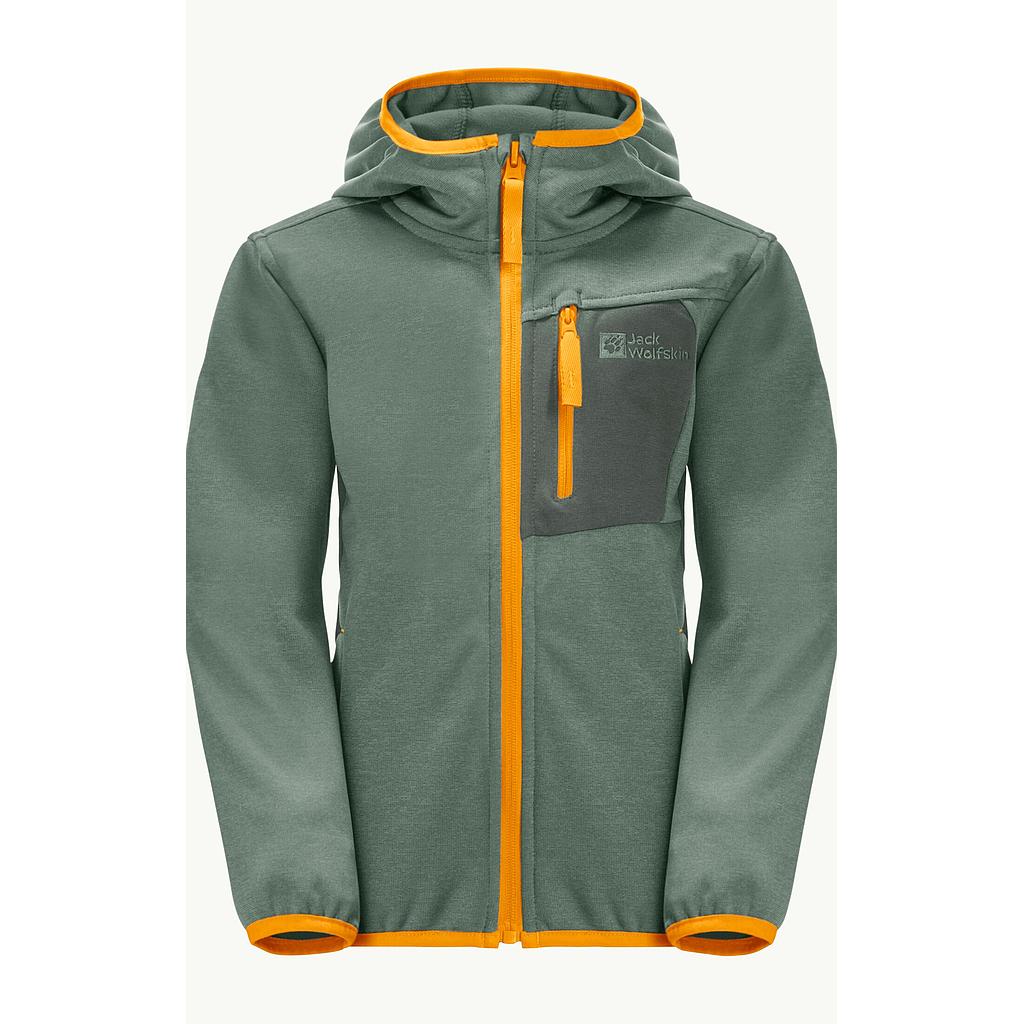 Active Jacket Kids Hedge Green
