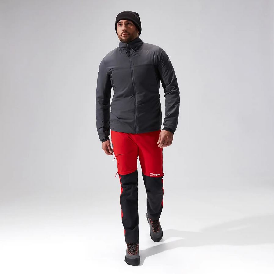 [4A001285 CU3 M] Mountain Guide MW Hybrid Jacket Heren Grey/Black