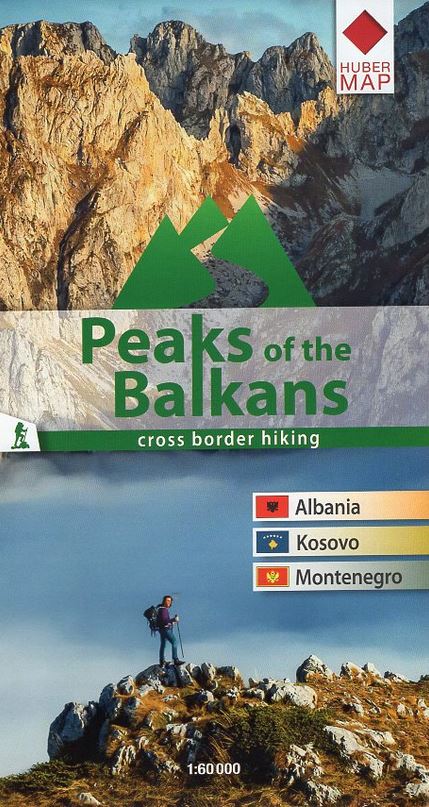 [CMY145] Peaks of the Balkans Map
