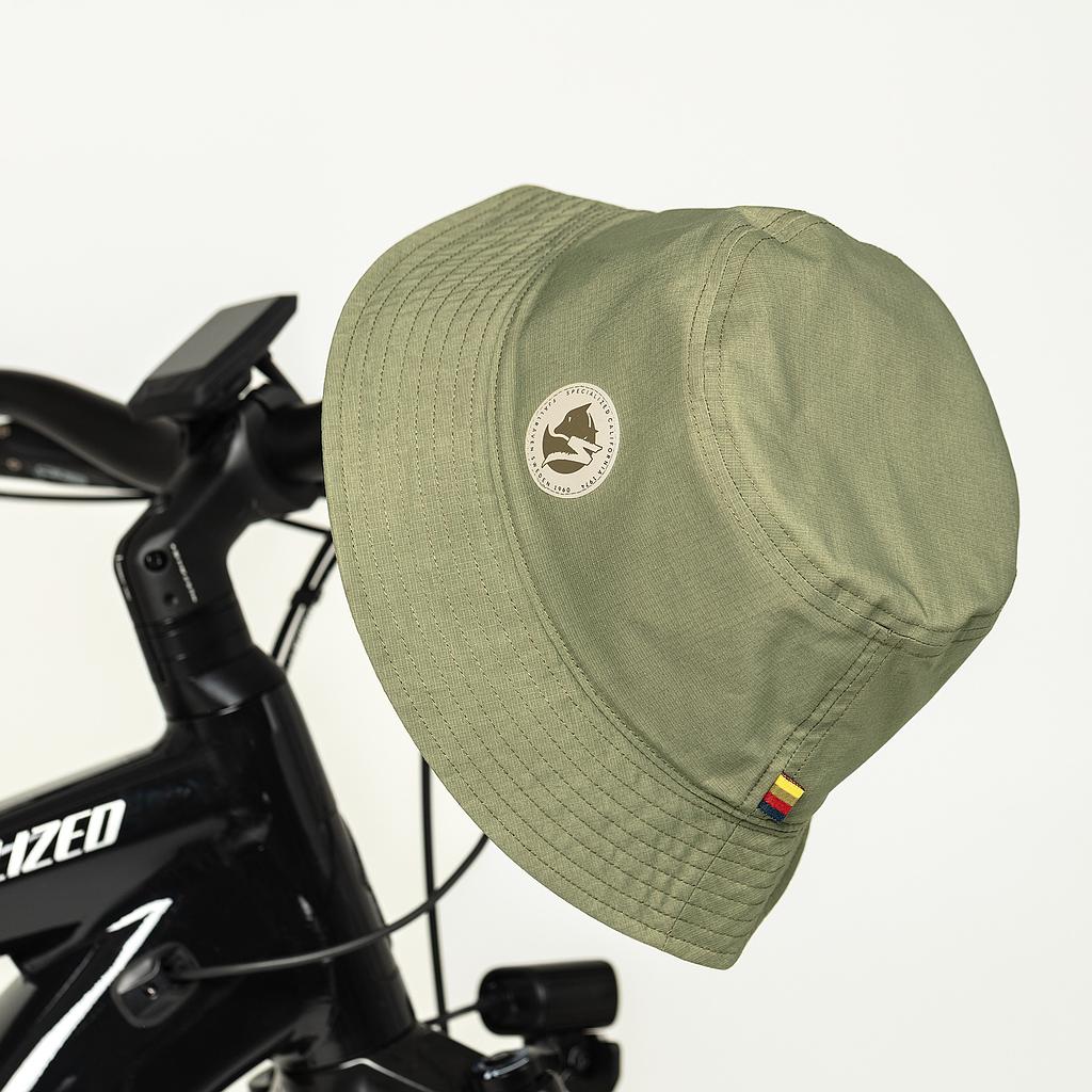 [F22004 620 S-M] S/F Hat Green