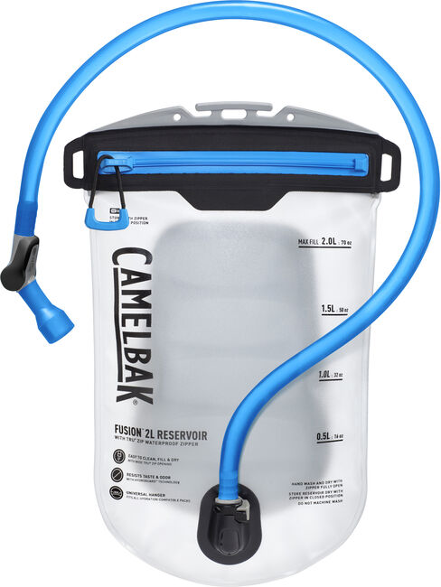 [CB2575401002] Fusion 2L Reservoir Tru Zip Waterproof Zipper Clear Clear