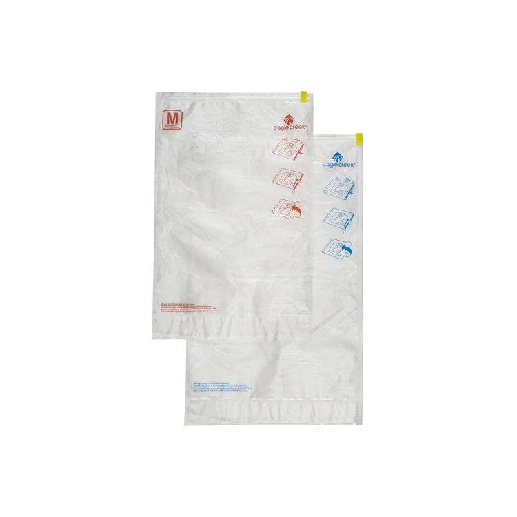 [EC040304000] Pack-It Compression Sac Set M/L Clear