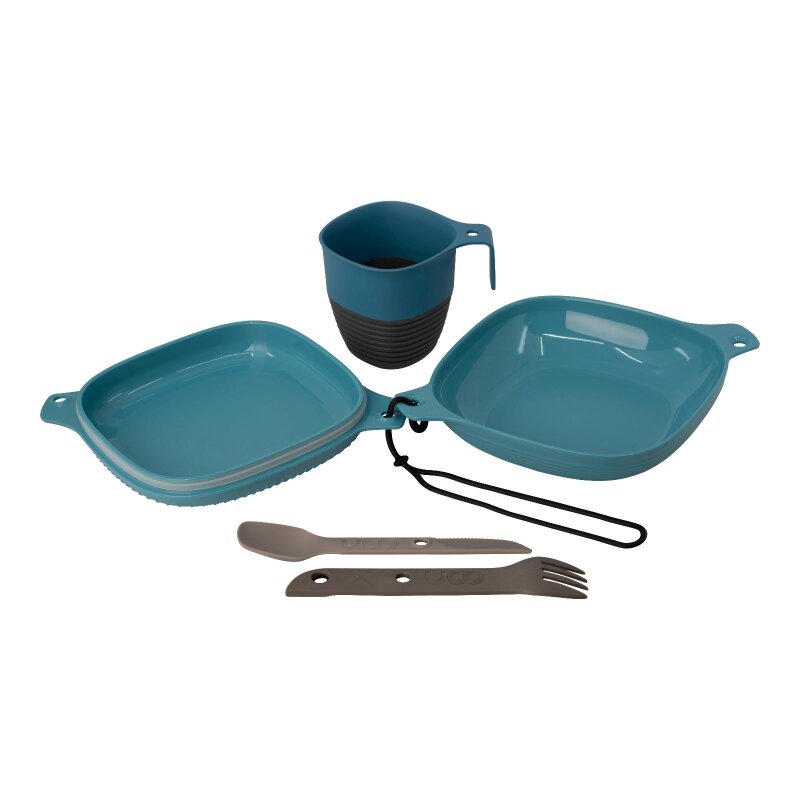 [641061] Lunchbox Blue/Grey
