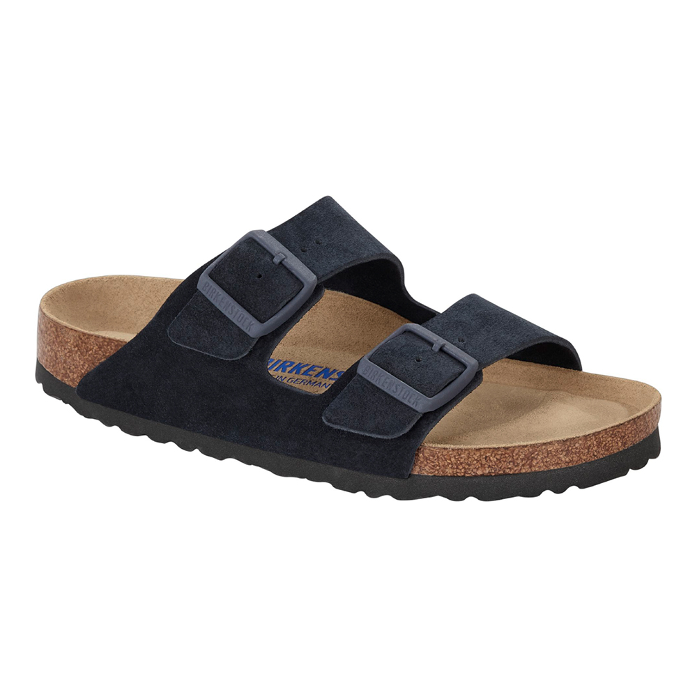 Arizona Soft Footbed Suede Leather Midnight