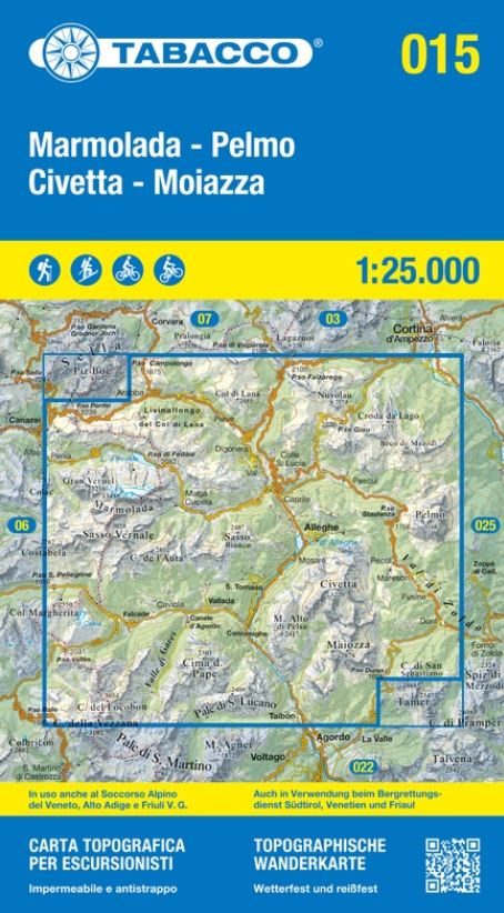 [TAB.015] 015 Marmolada - Pelmo - Civetta - Moiazza