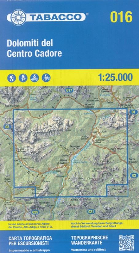 [TAB.016] 016 Dolomiti del Centro Cadore