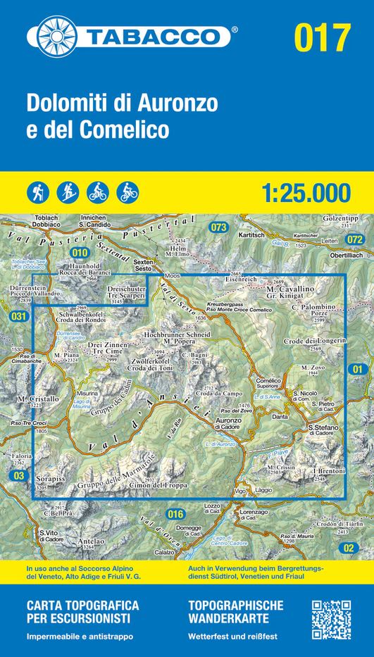 [TAB.017] 017 Dolomiti di Auronzo e del Comelico