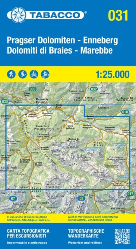 [TAB.031] 031 Pragser Dolomiten - Enneberg - Dolomiti di Braies - Marebbe