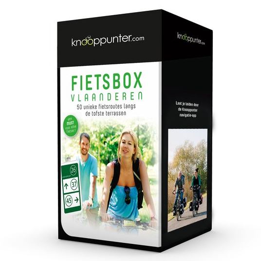 [LAN.DBH.FB.010] Fietsbox Vlaanderen - 50 Unieke Fietsroutes langs de Tofste Terrassen