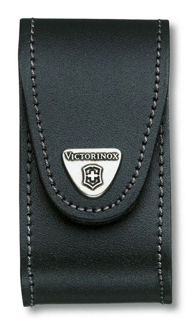 [4.0521.3] Riem Etui Zakmes Leder Zwart