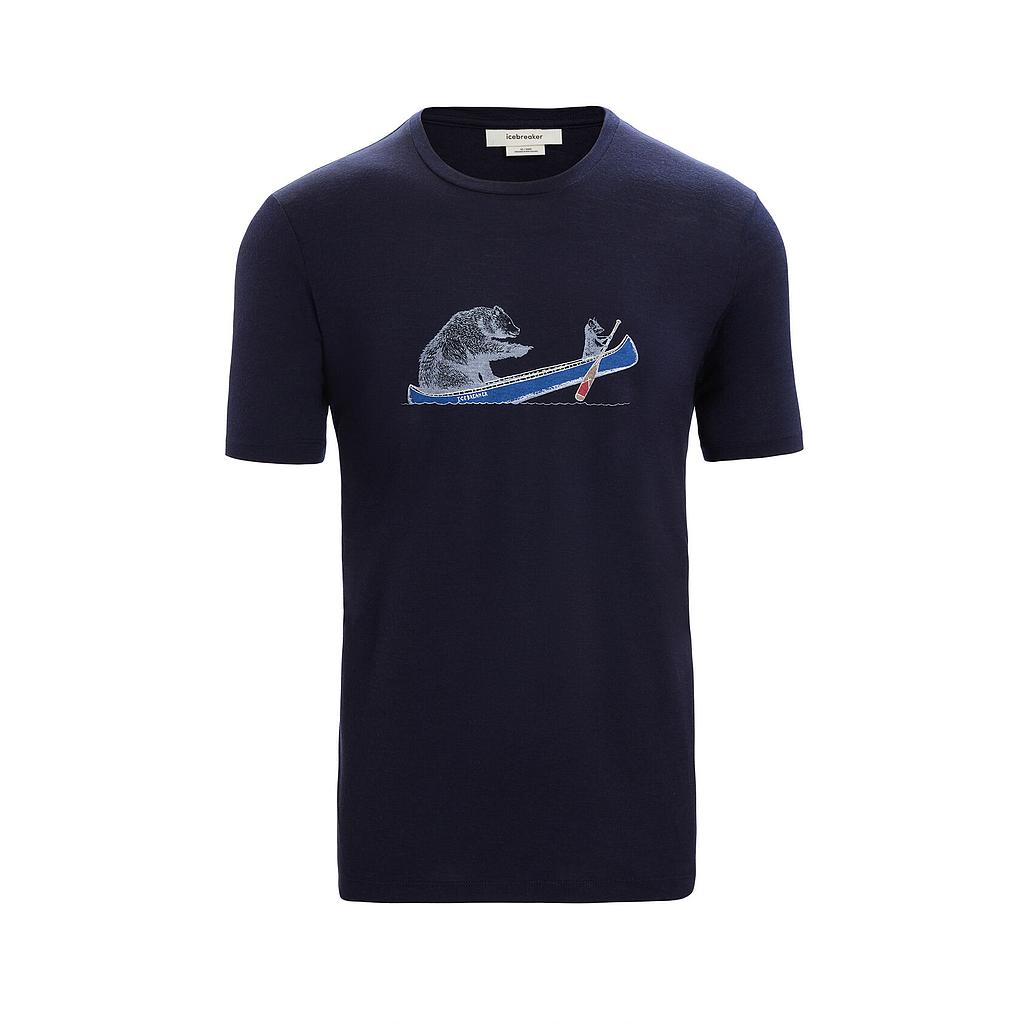 Men's Tech Lite II SS Tee Canoe Companions Midnight Navy III