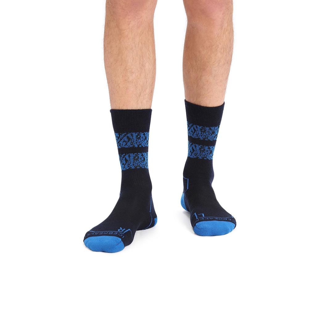 Men's Hike+ Light Crew Natural Summit Midnight Navy/Lazurit/Black