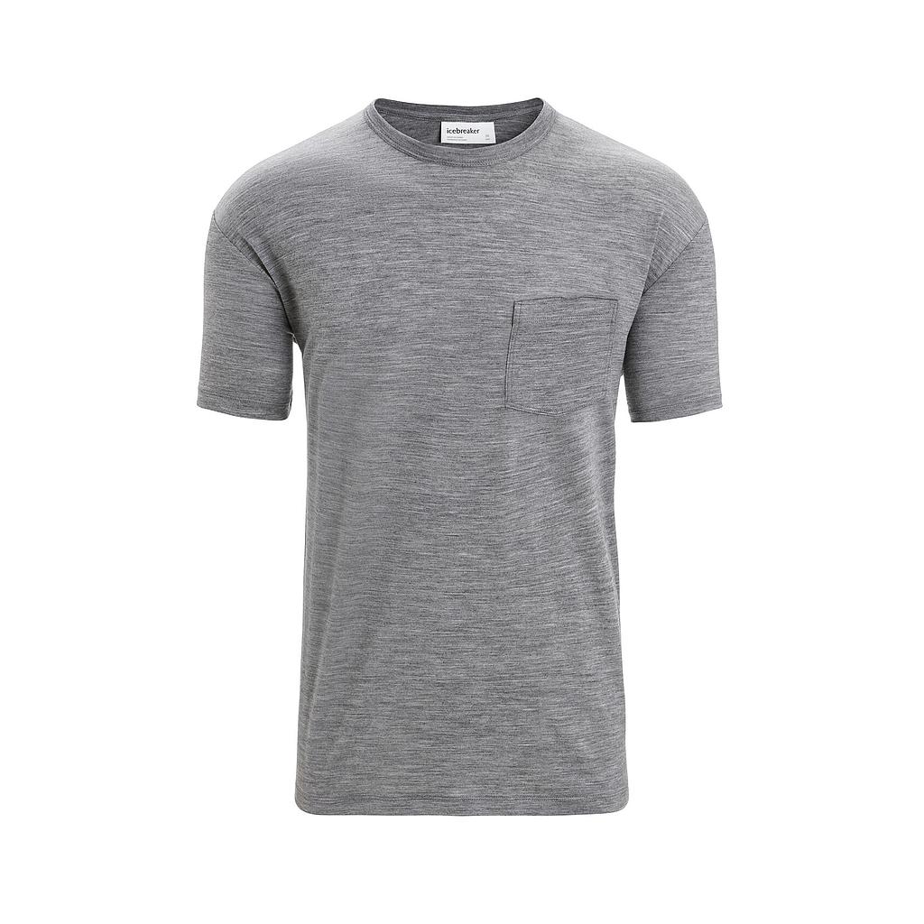 Men's Granary SS Pocket Tee Gritstone Heather I