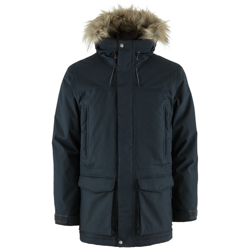 Nuuk Lite Parka Heren Dark Navy