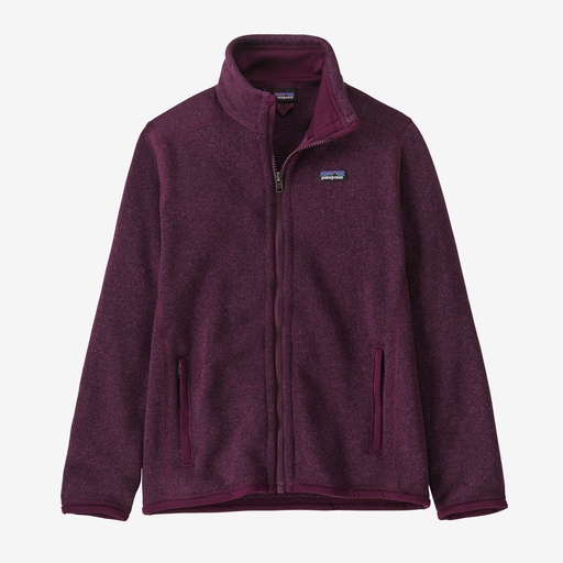 Kids Better Sweater Jacket Night Plum