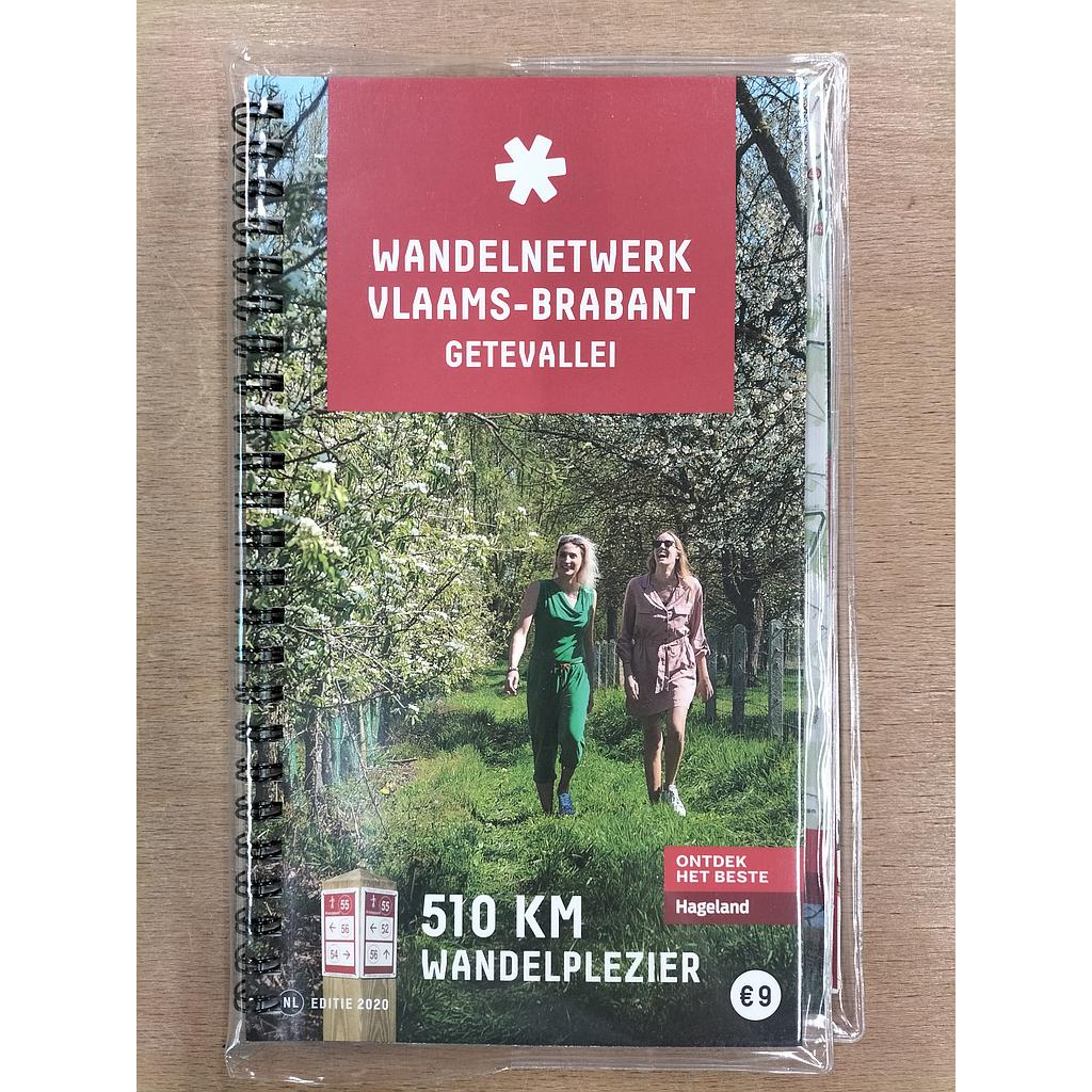 [KN.VL.BR.WNG649] Wandelnetwerk Getevallei - 2 kaarten + infogids