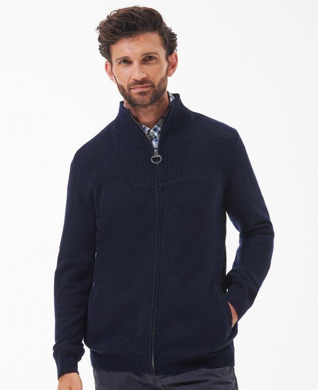 Nelson Essential Full Zip Heren Navy