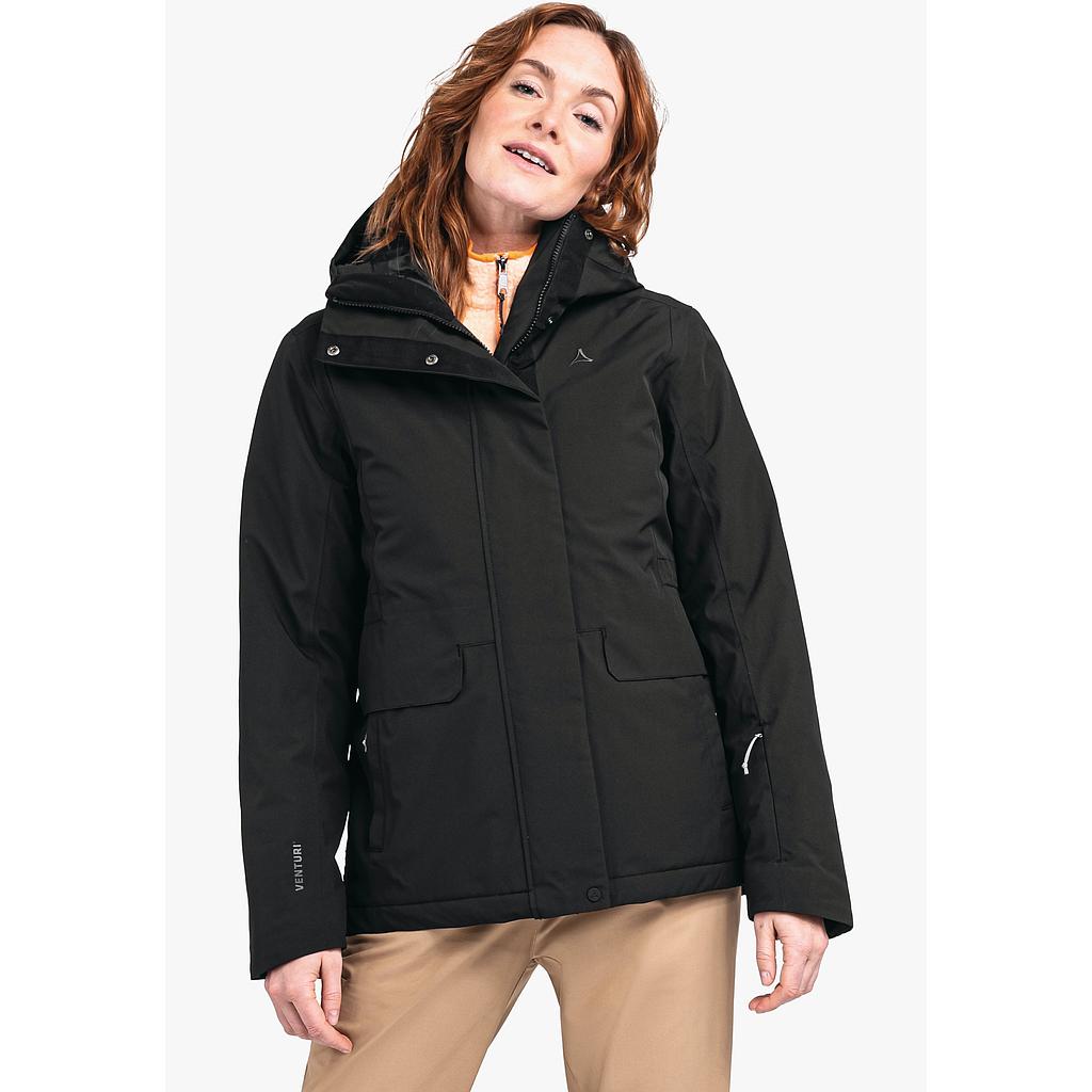 Insulated Jacket Antwerpen Dames Black
