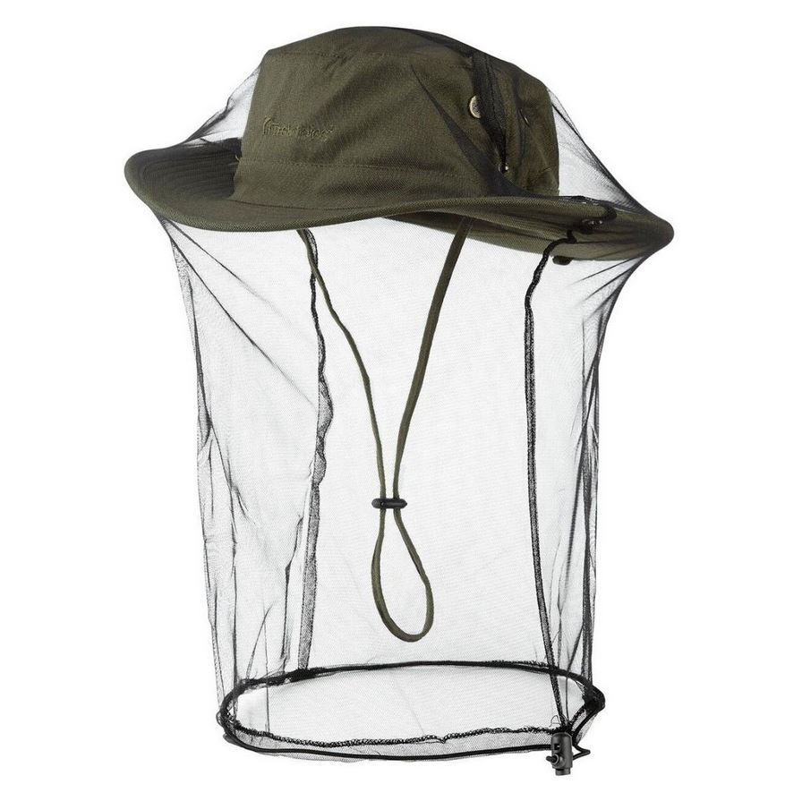 [TM-006322 01000 O/S 1stuk] Midge Head Net Black