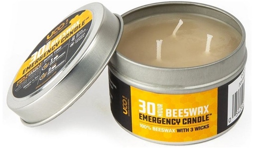 [641080] Emergency Candle - 30 hour - Beeswax