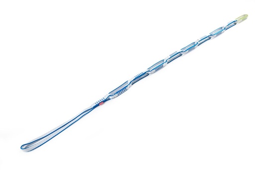 [05291] Ultichain Bio-dyn 12 mm - 120 cm Blue/White