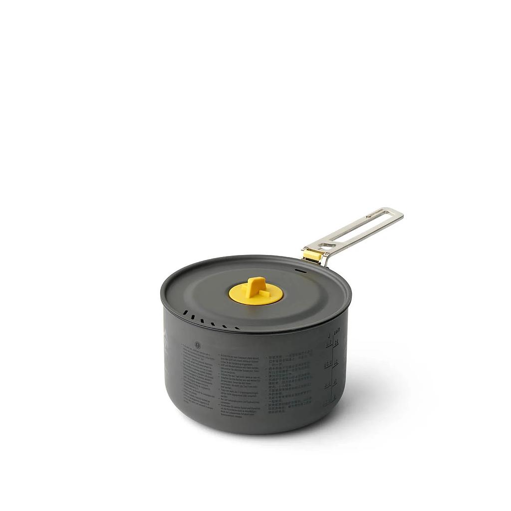 [ACK027011-401703] Frontier UL Pot - 3L Aluminium Hard Anodised Grey