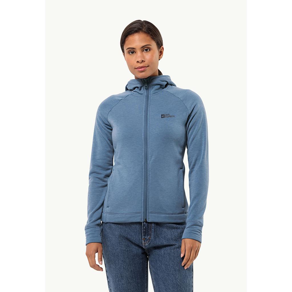 Waldsee Hooded Jacket Dames Elemental Blue