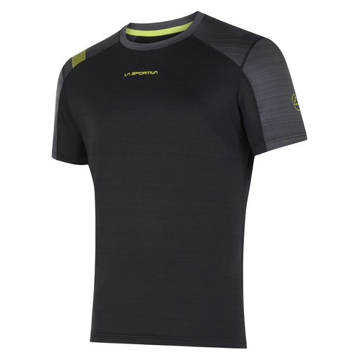 Sunfire T-Shirt Heren Black/Lime Punch