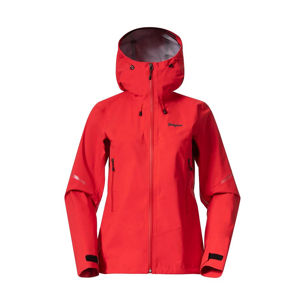 Rabot Allround 3L Shell Jacket Dames Fire Red