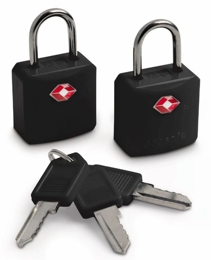 [10210100] Prosafe 620 Luggage Padlock  Black