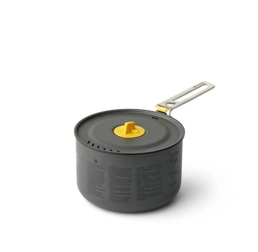 [ACK027011-381707] Frontier UL Pot - 1.3L Aluminium Hard Anodised Grey
