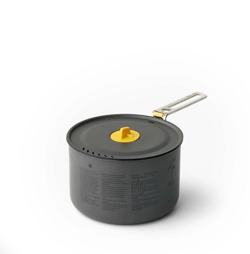 [ACK027011-391702] Frontier UL Pot - 2L Aluminium Hard Anodised Grey