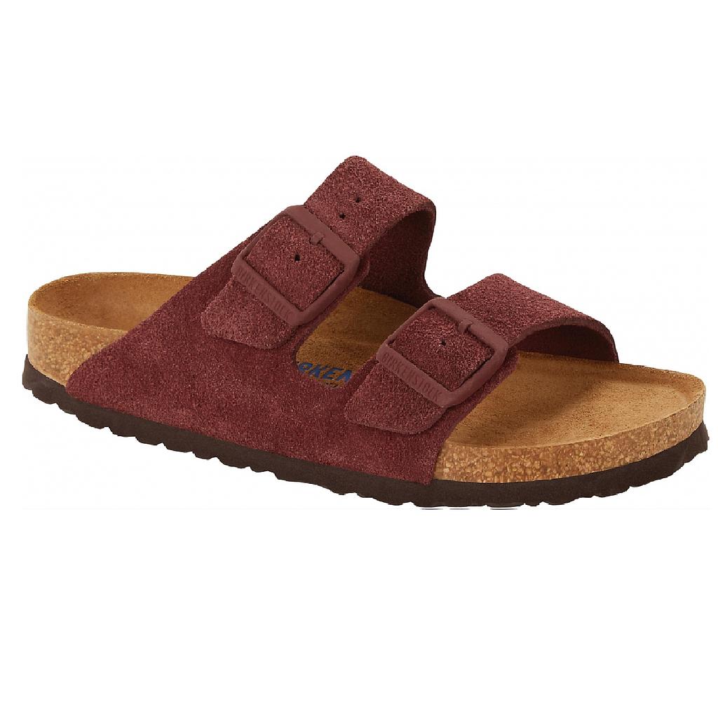 Arizona Soft Footbed - Suede Leather Chocolate