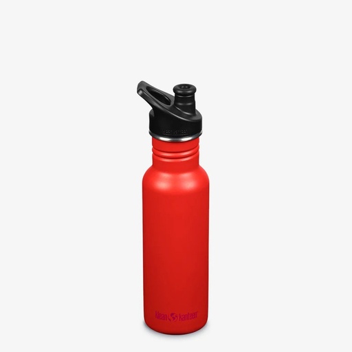[1008435] Drinkfles Classic Narrow met sportdop 532ml/18oz Tiger Lily