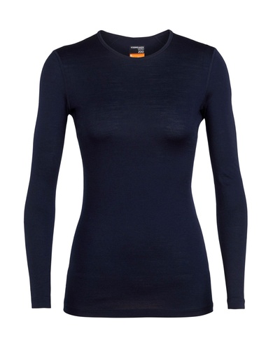 200 Oasis Long Sleeve Crewe Dames Midnight Navy II