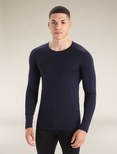 200 Oasis Long Sleeve Crewe Heren Midnight Navy III