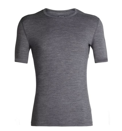 200 Oasis Short Sleeve Crew Heren Gritstone Heather I
