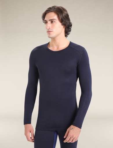 260 Tech Long Sleeve Crewe Heren Midnight Navy II