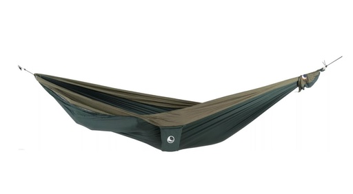 [TMO0524] 2-Persoons Hangmat Original Double (320 x 200 cm)
 Dark Green/Army Green