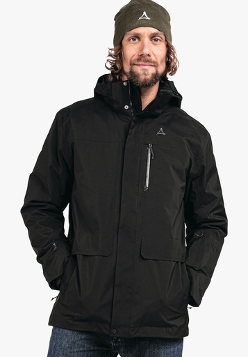 3in1 Parka Barth Heren Black