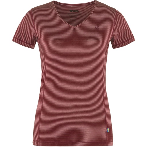 Abisko Cool T-Shirt Dames Pomegranate Red
