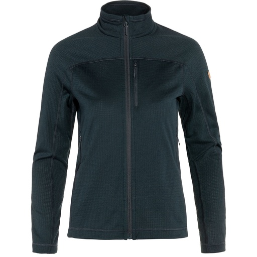 Abisko Lite Fleece Jacket Dames Dark Navy