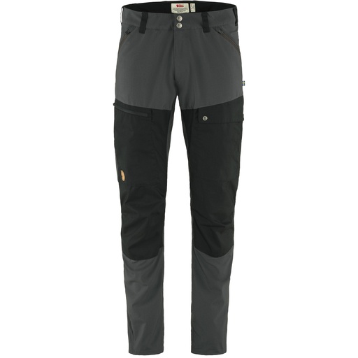 Abisko Midsummer Trousers Heren Dark Grey/Black