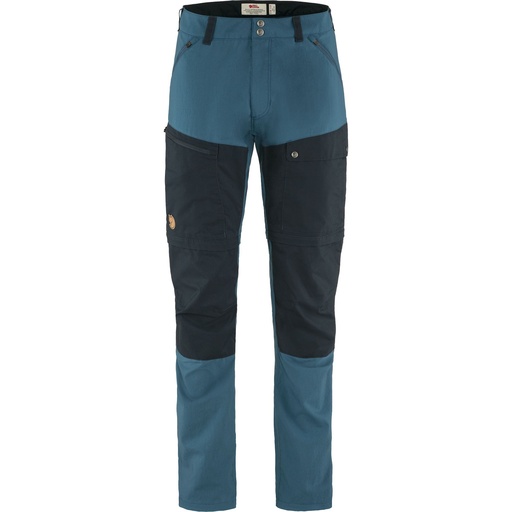 Abisko Midsummer Zip-Off Trousers Heren Indigo Blue/Dark Navy