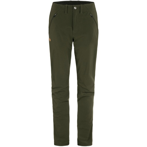 Abisko Trail Stretch Trousers Dames Deep Forest