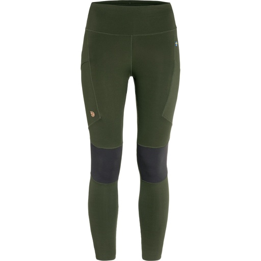 Abisko Trekking Tights Pro Dames Deep Forest/Iron Grey
