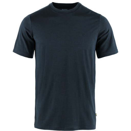 Abisko Wool SS Heren Dark Navy