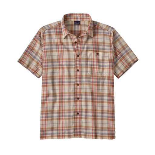 A/C Shirt Heren Paint Plaid/Quartz Coral