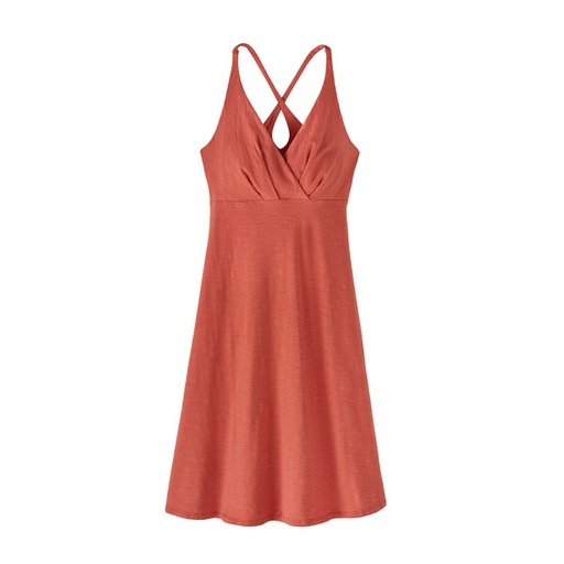 Amber Dawn Dress Dames Quartz Coral