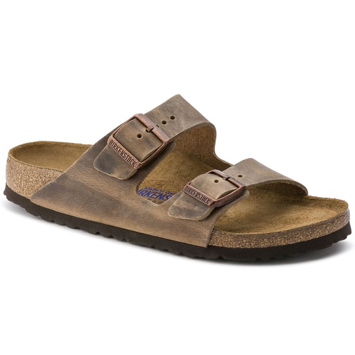 Arizona Oiled Leather - Soft Footbed Smal Tabacco Brown